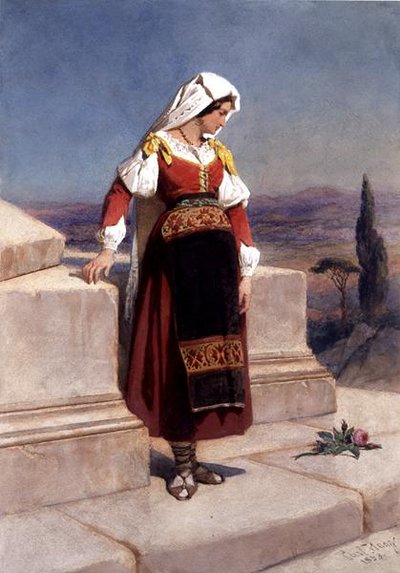 Eine Frau aus Urbino von Carl Haag