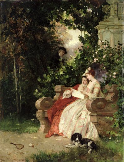 Der Lauscher, 1868 von Carl Heinrich Hoff