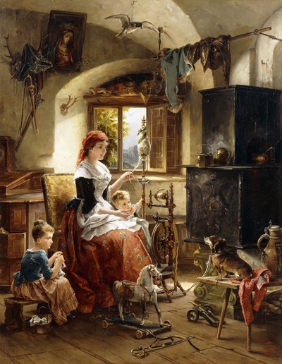 Der Mittelpunkt der Aufmerksamkeit von Carl Herpfer