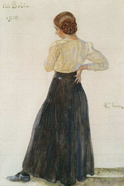 Brita, 1910 von Carl Larsson