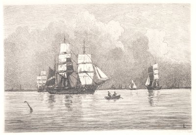 Von Kopenhagens Reede von Carl Locher