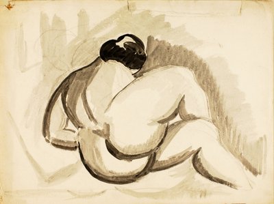 Weiblicher Akt von Carl Newman