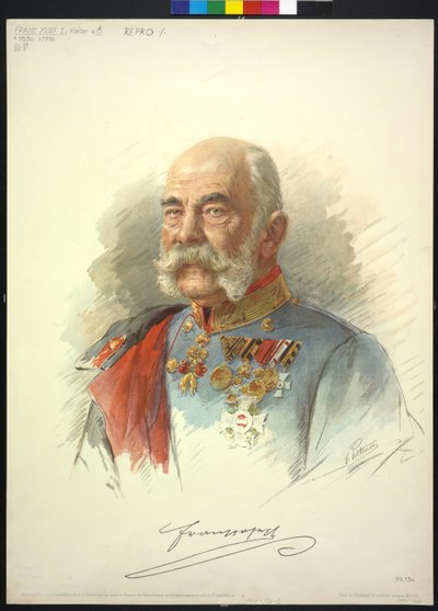 Kaiser von Österreich Franz Joseph I von Carl Pietzner