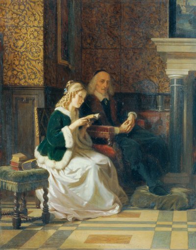 Vorleserin von Carl Riedel