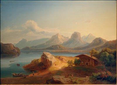 Der Kochelsee von Carl Rottmann