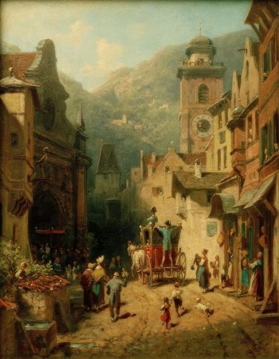 Der Besuch des Landesvaters von Carl Spitzweg