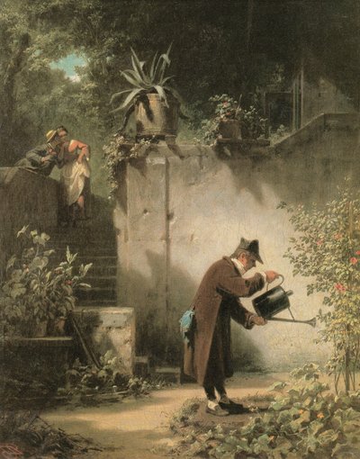 Der Blumenfreund von Carl Spitzweg