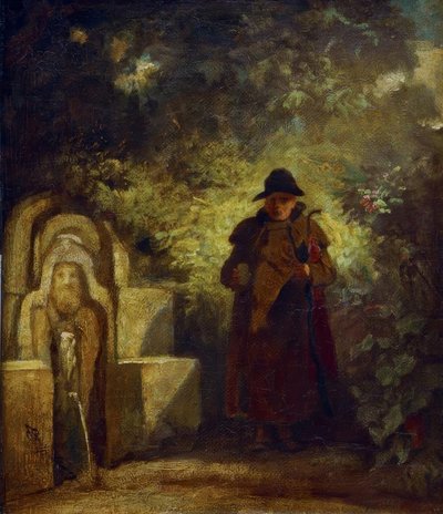 Der Brunnengast von Carl Spitzweg