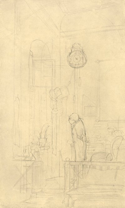 Der Kaktusfreund, Mitte-Ende des 19. Jahrhunderts, ca. 1924 von Carl Spitzweg