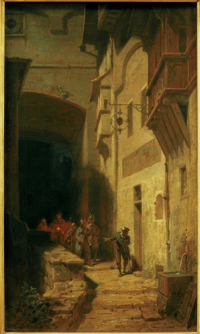 Die Scharwache von Carl Spitzweg