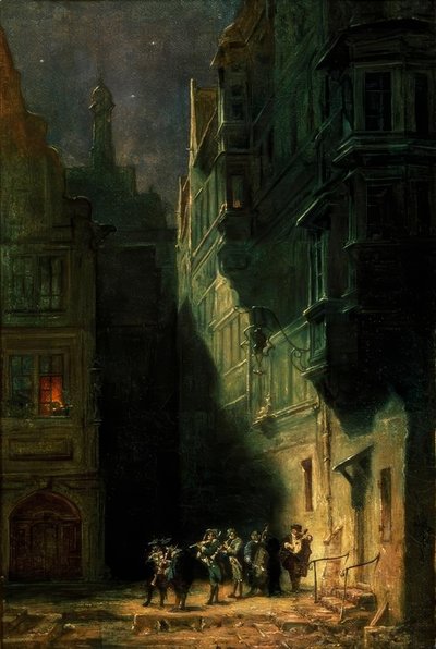 Die Serenade von Carl Spitzweg