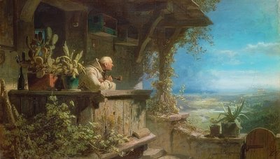 Es brennt von Carl Spitzweg