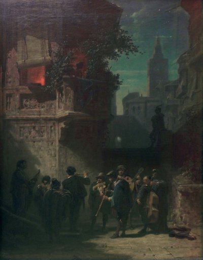 Spanisches Ständchen von Carl Spitzweg