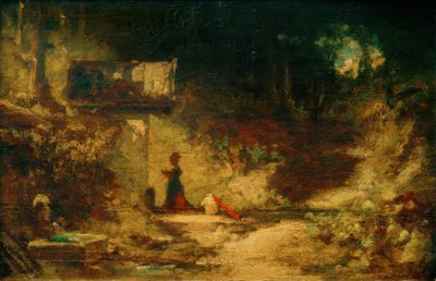 Vor der Waldkapelle von Carl Spitzweg