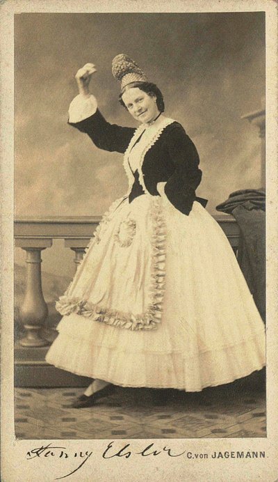 Fanny Elßler, 1870 von Carl von Jagemann