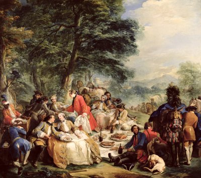 Das Jagdessen, 1737 von Carle van Loo