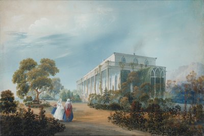 Naryshkins Anwesen in Miskhor, 1842 von Carlo Bossoli
