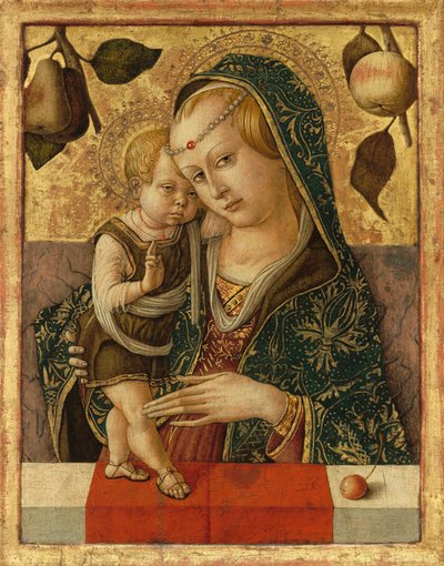 Madonna mit Kind von Carlo Crivelli