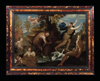Pan und Syrinx, ca. 1692-1705 von Carlo Garofalo
