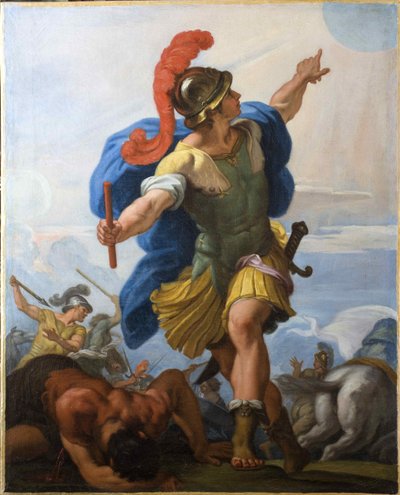 Josua befiehlt der Sonne stillzustehen von Carlo Maratta