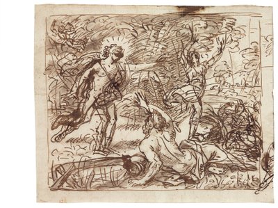 Apollo und Daphne von Carlo Maratta or Maratti
