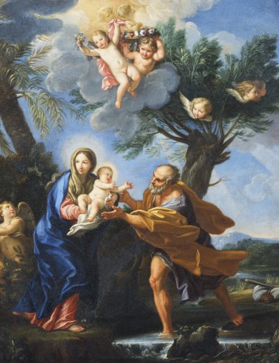 Flucht nach Ägypten von Carlo Maratta or Maratti