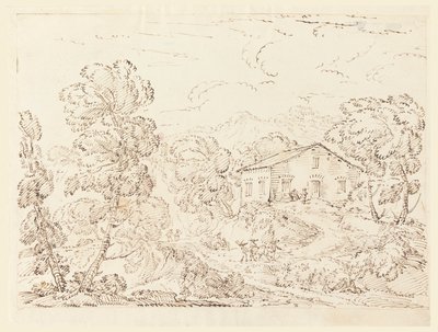 Eine Trattoria im Wald von Carlo Marchionni