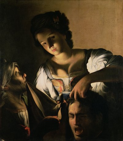 Judith mit dem Kopf von Holofernes, 1615 von Carlo Saraceni