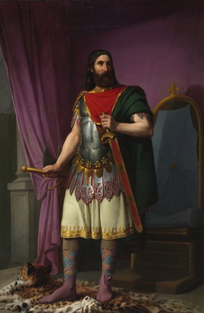 Egica, König der Westgoten, 1853 von Carlos María Esquivel y Rivas