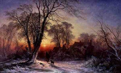 Winterabend von Caroline Williams