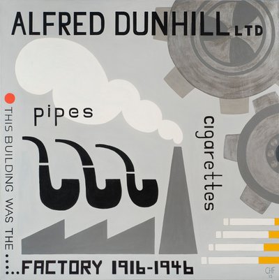 Dunhill Fabrik, 2013 von Carolyn Hubbard Ford