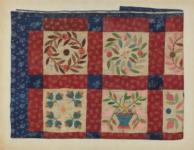 Applikationsquilt von Catherine Fowler