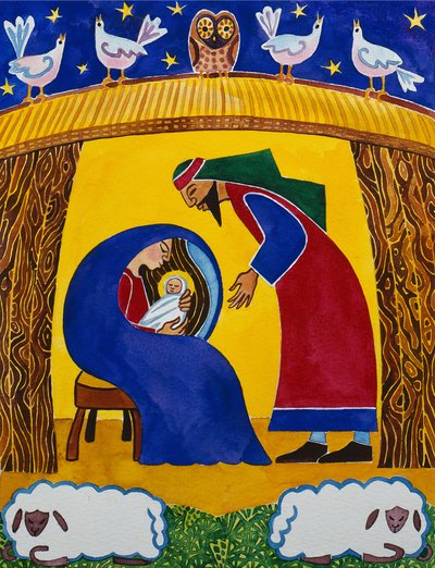 Die Geburt Christi von Cathy Baxter