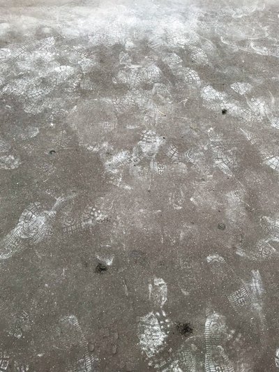 Komposition - Straße, 2019 von Cécile Jamet