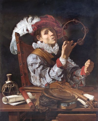 Ein Musiker von Cecco de Caravaggio