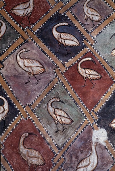 Vögel (Detail) von Central Italian School