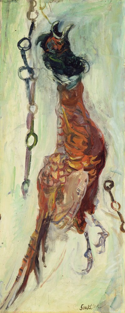 Hängender Fasan, ca. 1925-30 von Chaim Soutine