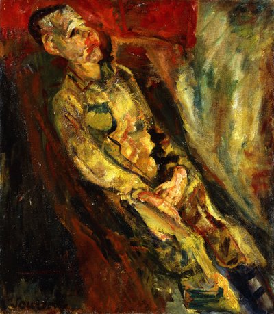 Sitzender Mann, c.1923 von Chaim Soutine