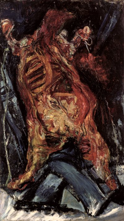 Seite eines Rindfleischs von Chaim Soutine