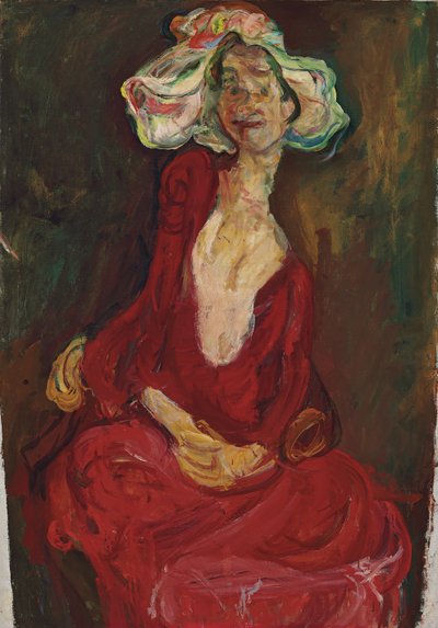 Der große Hut, 1923-1924 von Chaim Soutine