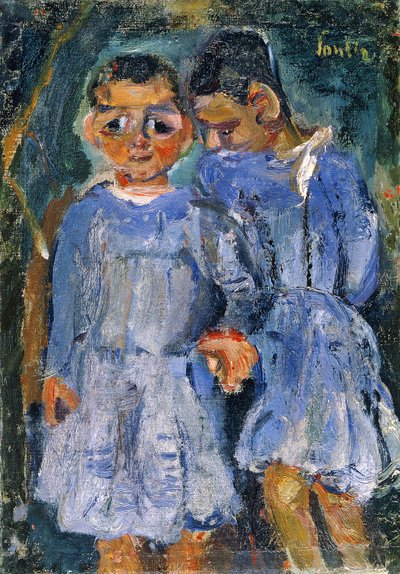 Zwei Kinder von Chaim Soutine