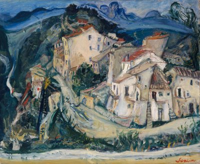 Ansicht von Cagnes, ca. 1924-25 von Chaim Soutine