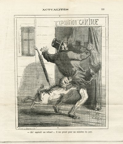 Illustration von Cham (1819-1879) in Le Charivari von Amédée de Noé