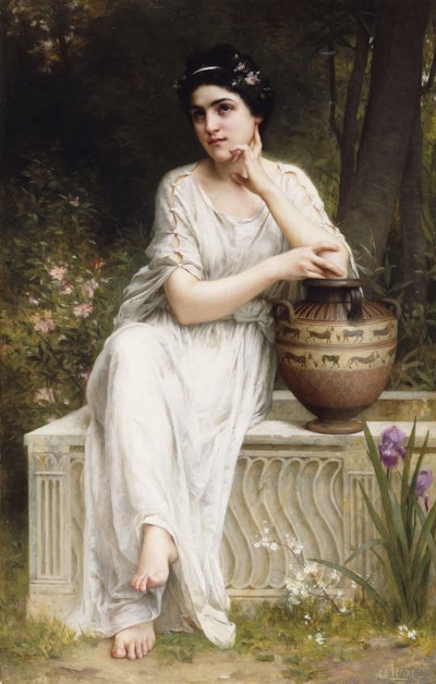 Eine griechische Schönheit, 1901 von Charles Amable Lenoir