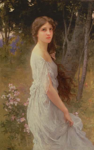 Frühling von Charles Amable Lenoir