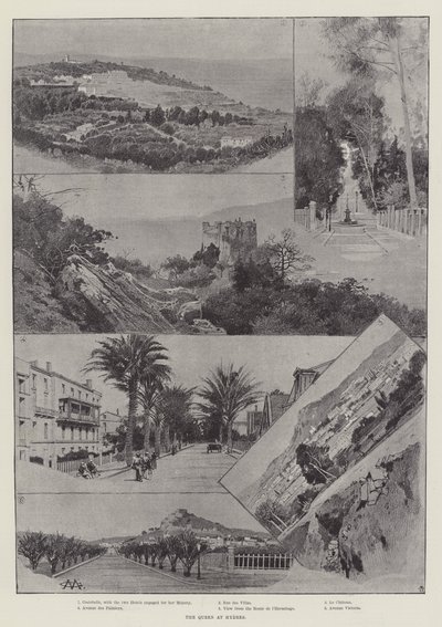 Die Königin in Hyeres von Charles Auguste Loye