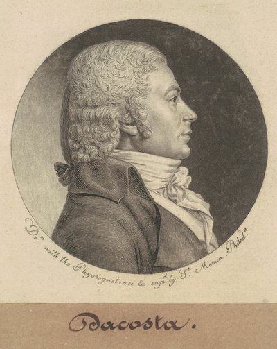 Dacosta von Charles B. J. Févret de Saint Mémin