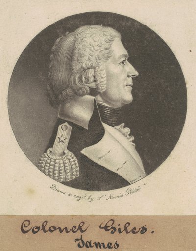 James Giles von Charles B. J. Févret de Saint Mémin