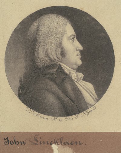 John Lincklaen von Charles B. J. Févret de Saint Mémin