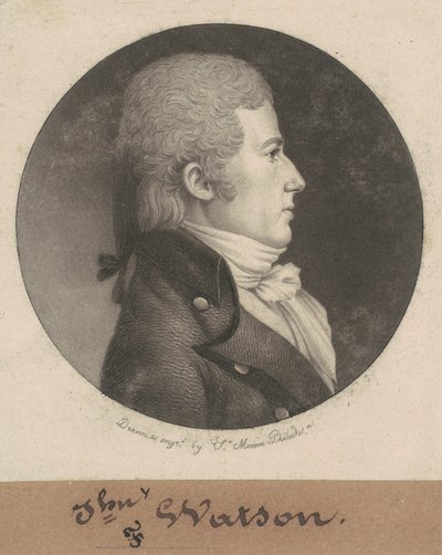 John Watson von Charles B. J. Févret de Saint Mémin